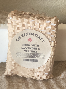 Neem with Lavender & Tea Tree Facial Cleansing Bar