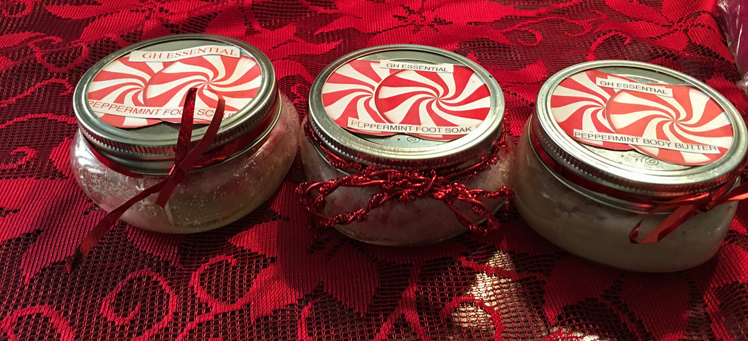 GH Essential Peppermint Foot Soak & Body Butter